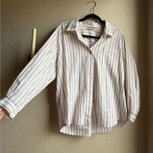 Striped Beige vintage Shirt